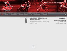 Tablet Screenshot of apexmotosports.com